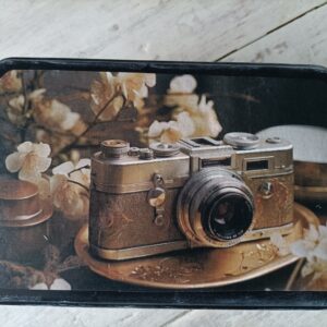 Boîte de Rangement Rénovée – Édition Vintage Photographie - Réf D250005